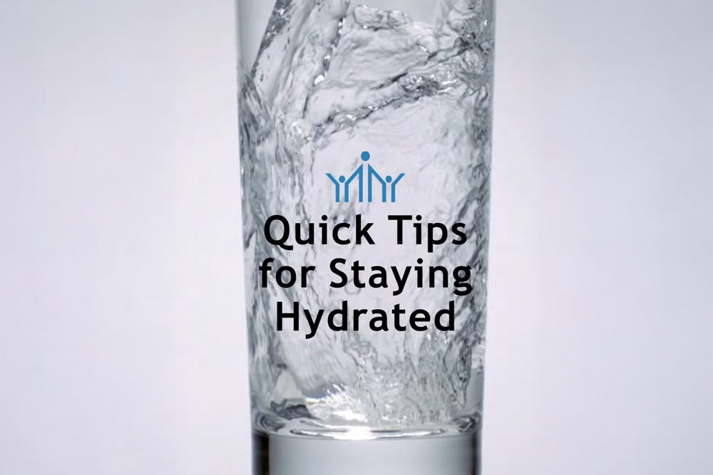 quick tips for staying hydrated